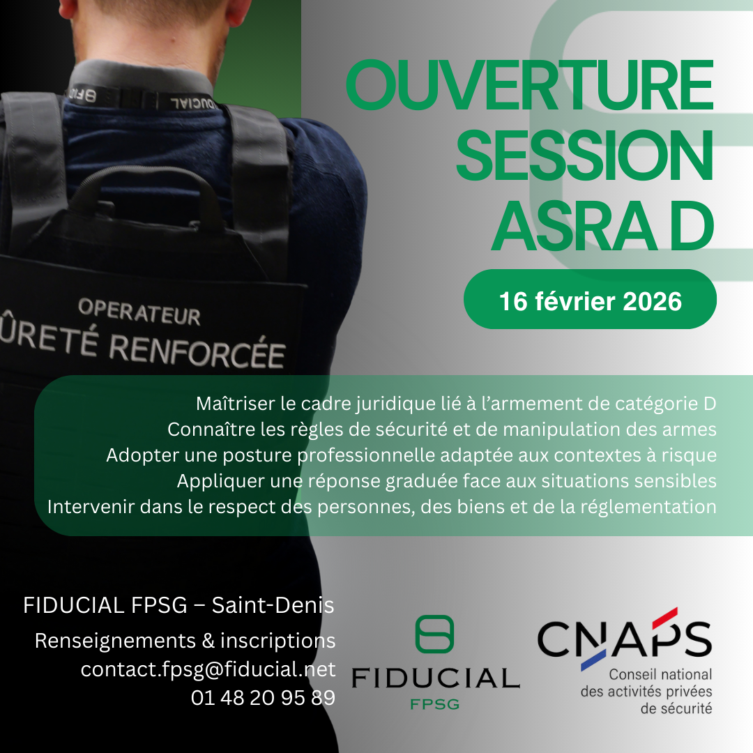 Ouverture de session – ASRA D - 16 février 2026